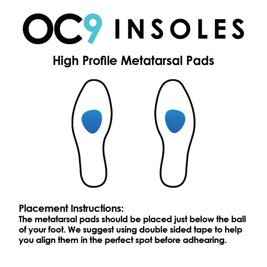 High Profile Metatarsal Pads
