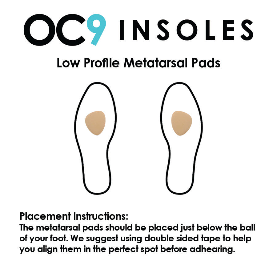 Low Profile Metatarsal Pads