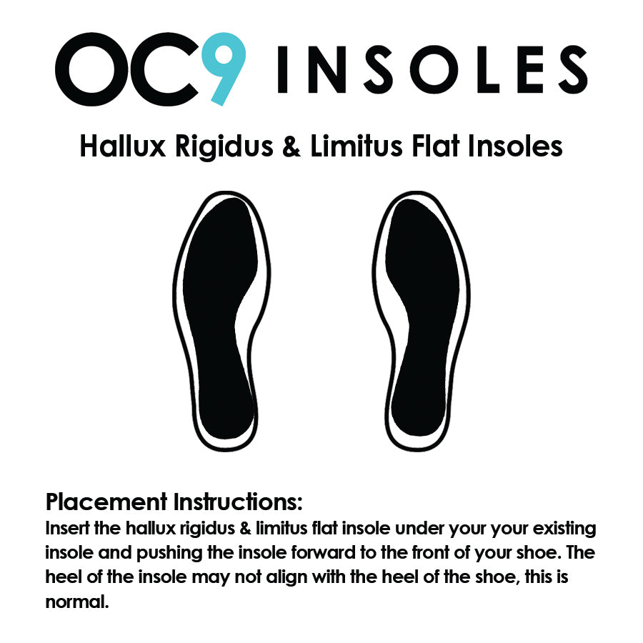 Hallux Rigidus & Limitus Flat Insole